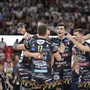Supelega Credem Banca: Semifinale gara3. Risultato e statistiche set per set. Perugia - Piacenza 1-0