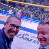 Azevedo (Presidente FIVB) e Finn Taylor