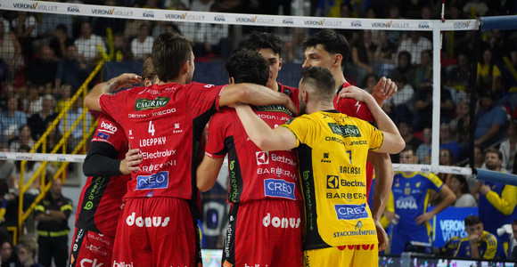Superlega: La Lube passa a Verona 3-0, Nikolov firma 19 punti