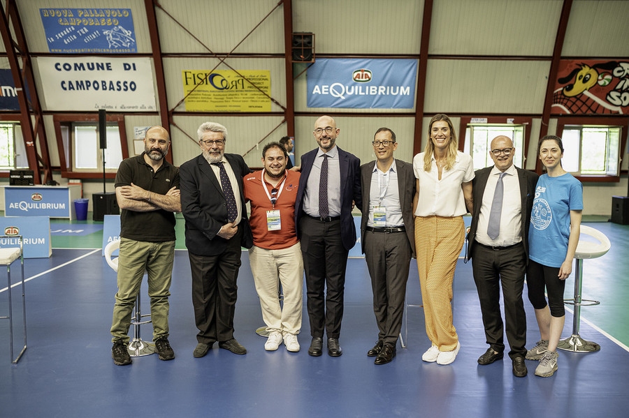 Fipav: Spazio allo sport a Campobasso: consegnato il campo di pallavolo di Villa De Capoa riqualificato da AIA AeQuilibrium