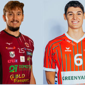 Pawel Stabrawa e Luciano Aloisi