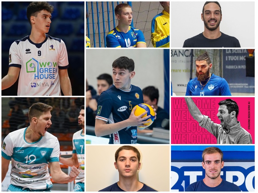 Volley Mercato A3: Gli annunci dell'ultima giornata di mercato