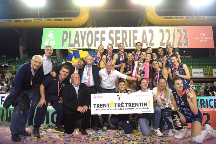 A2 F.: Trento raddoppia. Contro Brescia arriva la promozione in A1