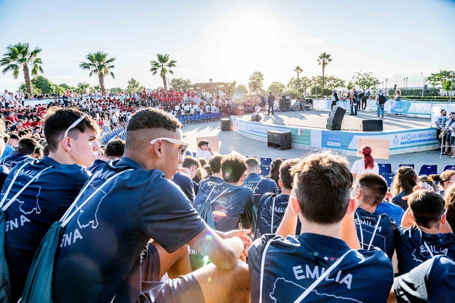 L'apertura del Trofeo delle Regioni