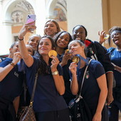 Azzurre d'oro al Quirinale Azzurre d'oro al Quirinale