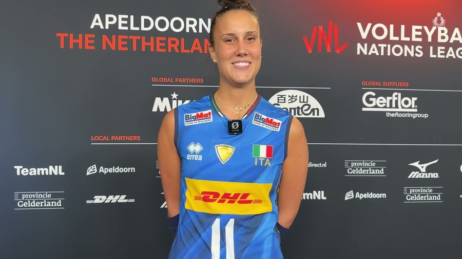 Anna Danesi, capitana azzurra