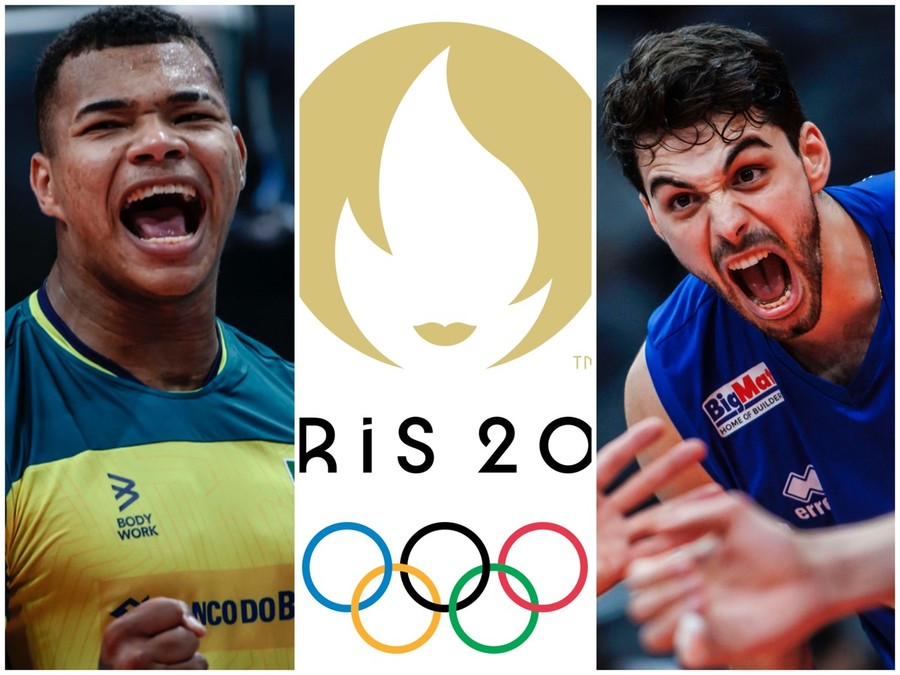 Qualif. Olimpiche: I sestetti di Italia - Brasile