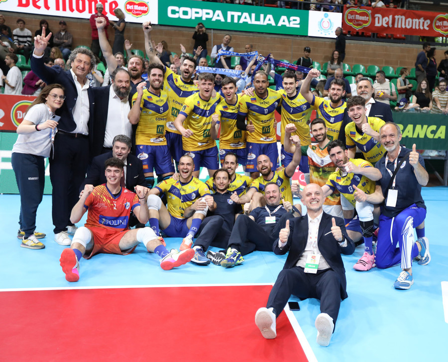 Del Monte Coppa Italia A2: Brescia fa festa. 3-0 alla verde Ravenna