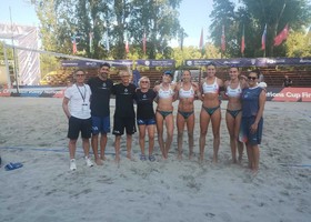 Le azzurre hanno conquistato l'argento nella CEV Nations Cup 2026 femminile di beach volley Le azzurre hanno conquistato l'argento nella CEV Nations Cup 2026 femminile di beach volley