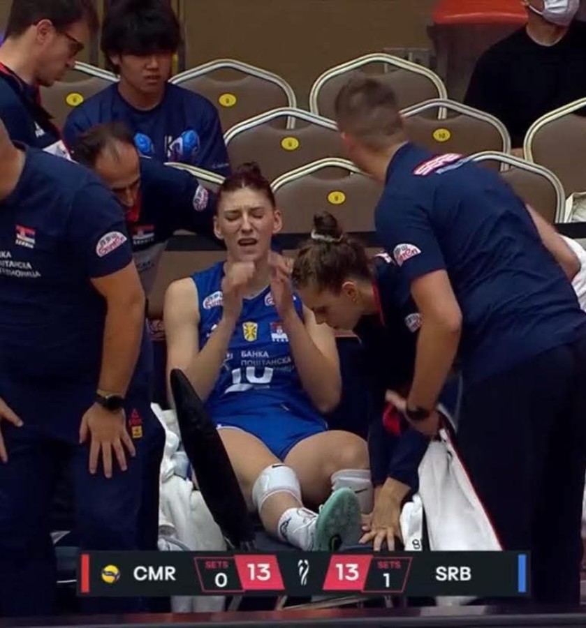 Boskovic esce infortunata