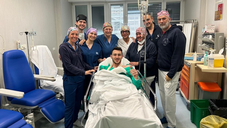 Civitanova: Operazione riuscita per Fabio Balaso. Almeno 30 giorni di stop per il capitano