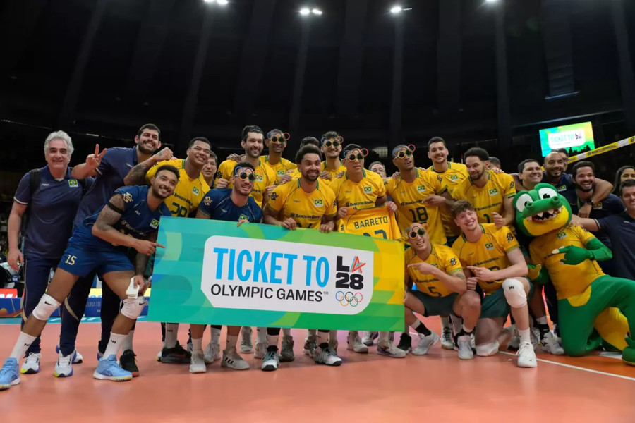 Sudamericano: Brasile a Los Angeles 2028, Darlan trascina e Lucarelli è MVP Sudamericano: Brasile a Los Angeles 2028, Darlan trascina e Lucarelli è MVP