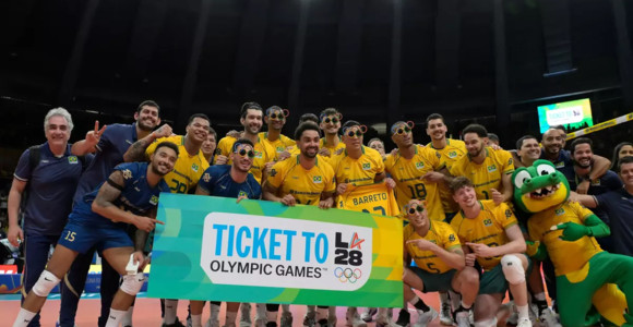 Sudamericano: Brasile a Los Angeles 2028, Darlan trascina e Lucarelli è MVP Sudamericano: Brasile a Los Angeles 2028, Darlan trascina e Lucarelli è MVP