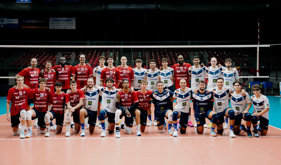 Piacenza: Buon test contro Brescia, vittoria 3-1 per la Gas Sales Bluenergy