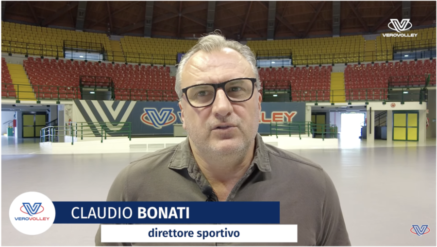 Claudio Bonati, direttore sportivo del Vero Volley