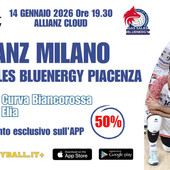 Sull'APP Volleyball.it+ il codice sconto esclusivo del 50% per la biglietteria di Milano-Piacenza