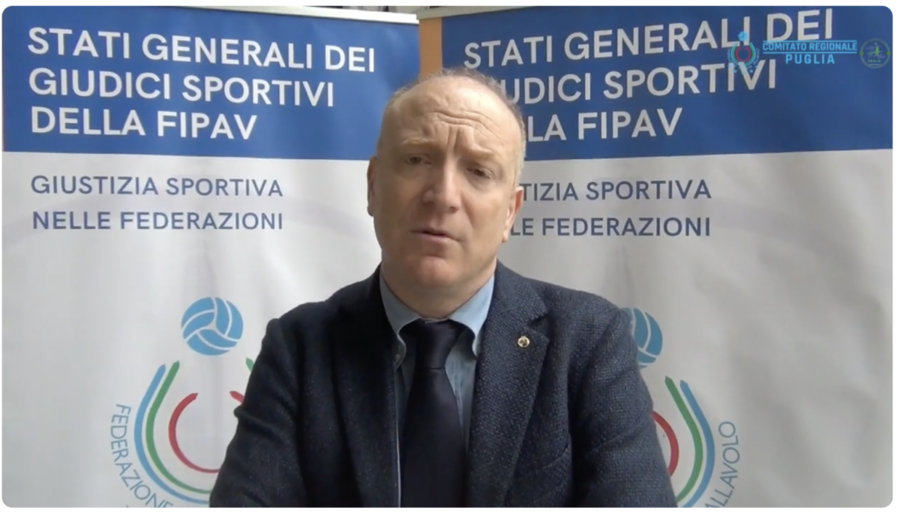 Segretario Generale della Federazione Italiana Pallavolo Stefano Bellotti