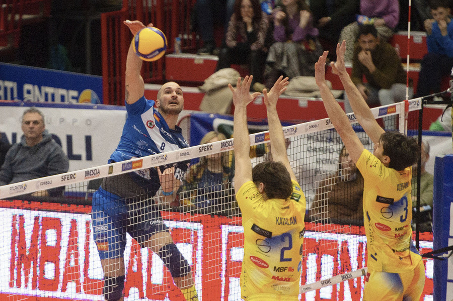 A2 Credem Banca: Brescia apre la semifinale con Prata, Gara 1 al San Filippo