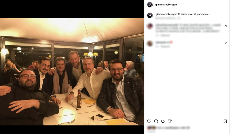 Il post del presidente Giammarco Bisogno