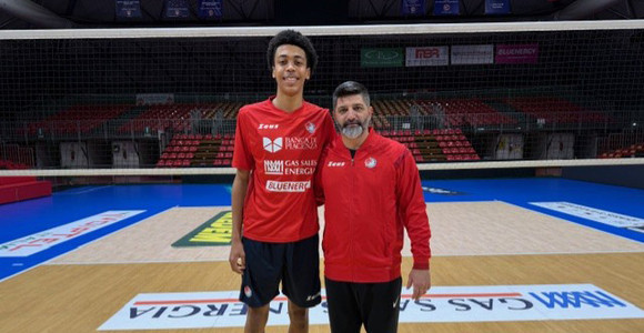 Daniel Iyegbedeko e coach Boninfante