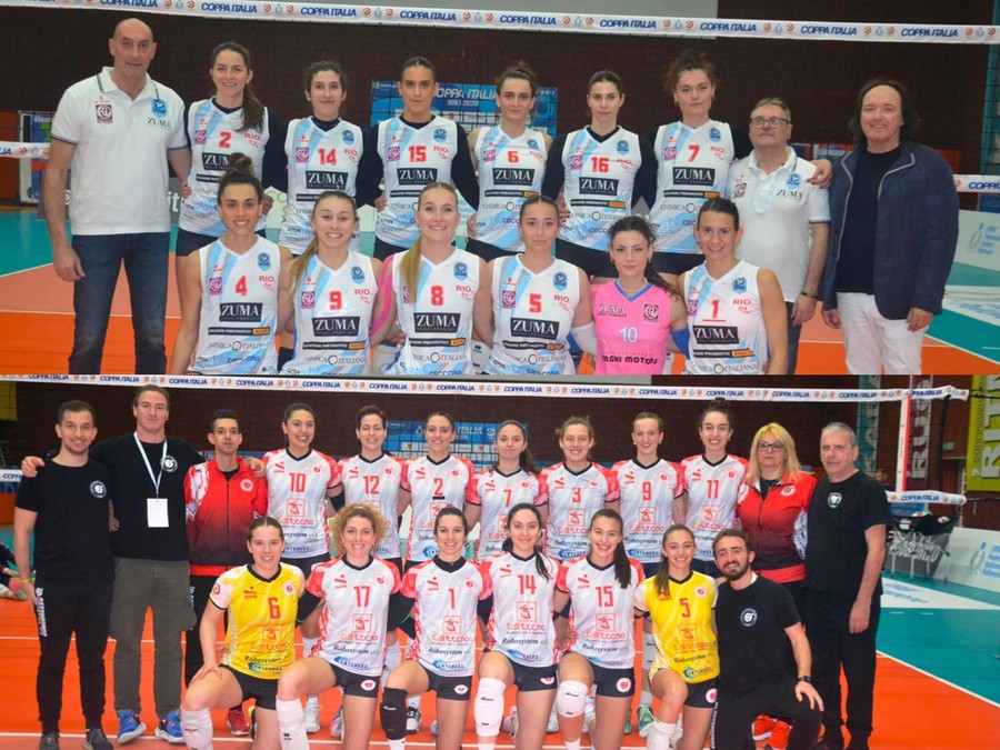 Castelfranco di Sotto - Concorezzo, la finale di B1 femminile