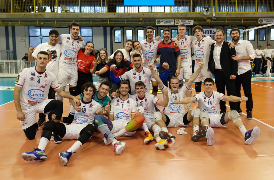 A3 M.: Play Out, Bologna vince 3-0e mantiene la categoria. Mirandola scende in B