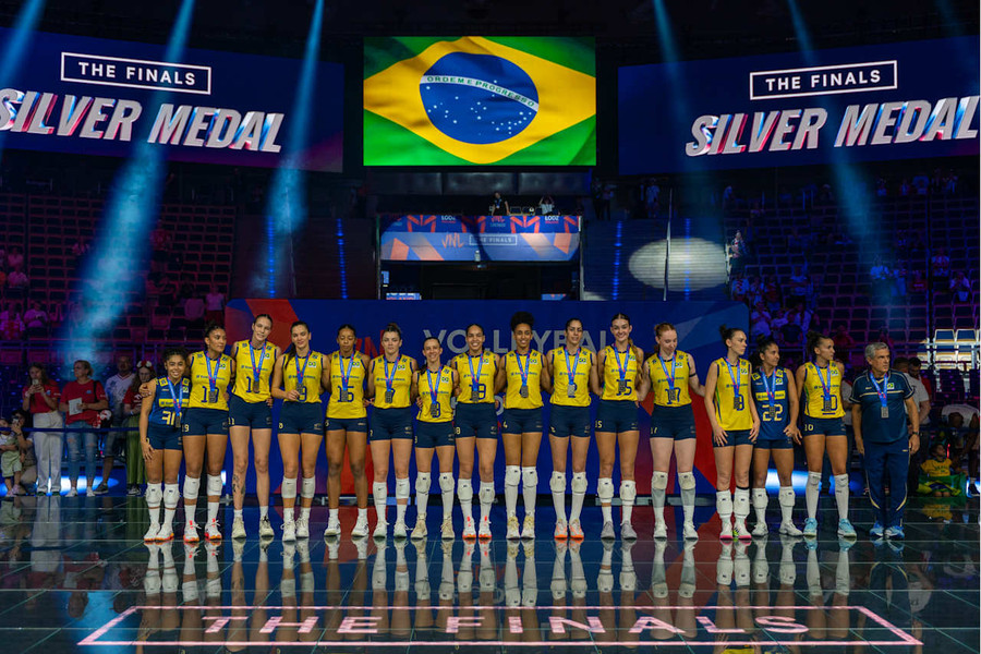 VNL F.: Brasile, Zé Roberto dopo la finale. &quot;Italia superiore nei contrattacchi, dobbiamo migliorare muro e difesa&quot;