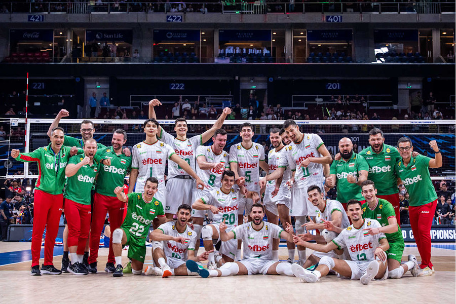 Mondiali: Bulgaria di nuovo in finale mondiale dopo 55 anni!