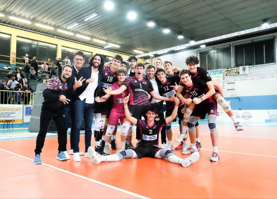 Brugherio festeggia la vittoria con Motta