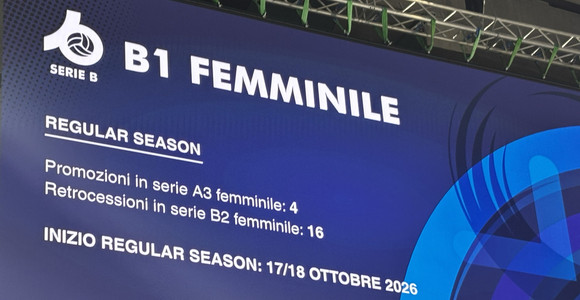 B1 F.: I gironi 2026/27