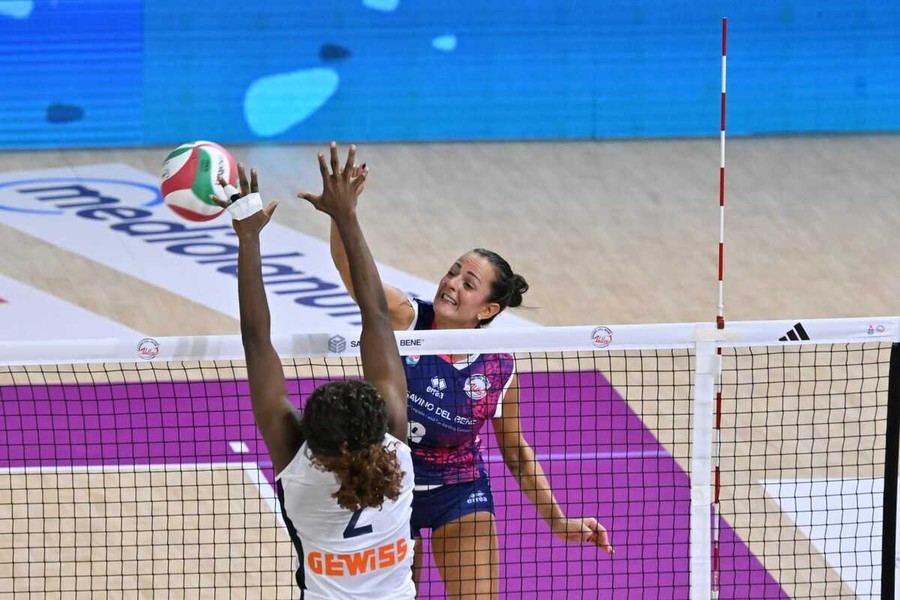 Bosetti (Scandicci) in attacco Bosetti (Scandicci) in attacco