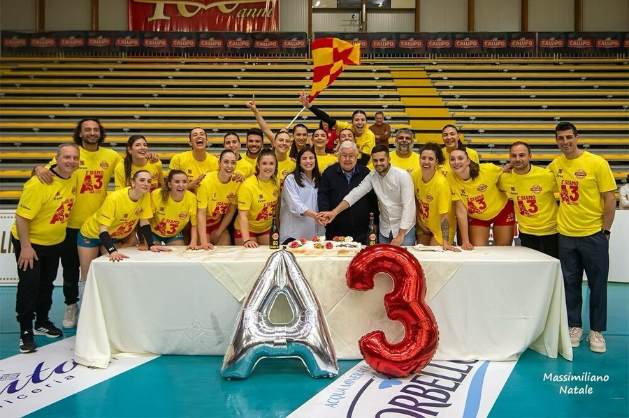 La Tonno Callipo torna... in Serie A. Con la squadra femminile in A3