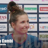 Pinerolo: Carlotta Cambi, &quot;Si sente la stanchezza, brave a portare a casa la partita in emergenza&quot;