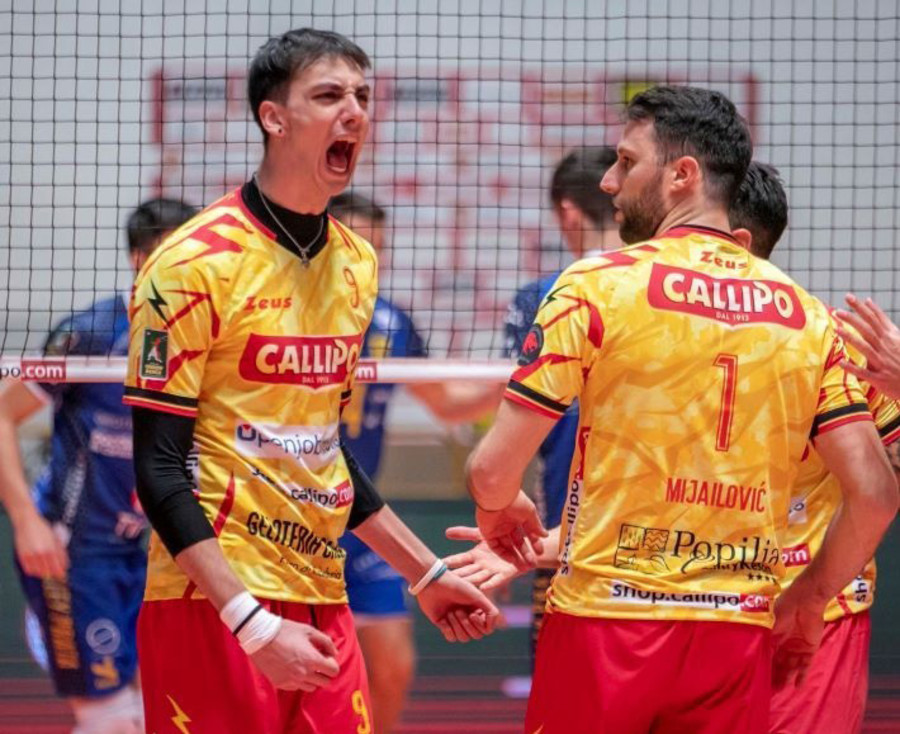 Cosimo Balestra con la maglia di Vibo Valentia, due stagioni fa