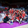 Cuneo vince 3-0 con Scandicci, colpaccio di giornata