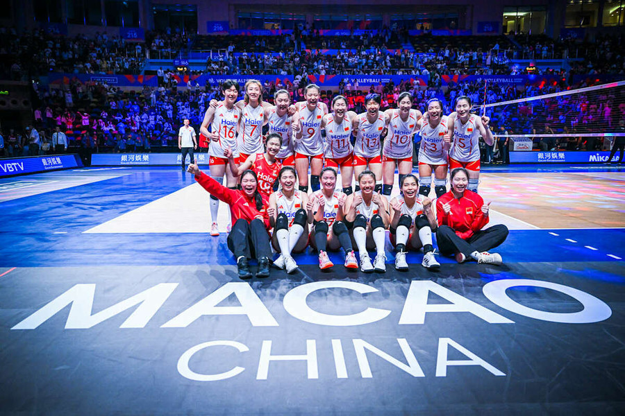 La Cina supera gli Stati Uniti nei quarti delle Finals VNL La Cina supera gli Stati Uniti nei quarti delle Finals VNL