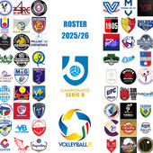 Serie B Maschile: Online sull'APP Volleyball.it+ i roster 2025/26