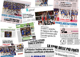 Mondiali F.: I titoli dei quotidiani italiani dopo il successo delle azzurre sulla Polonia
