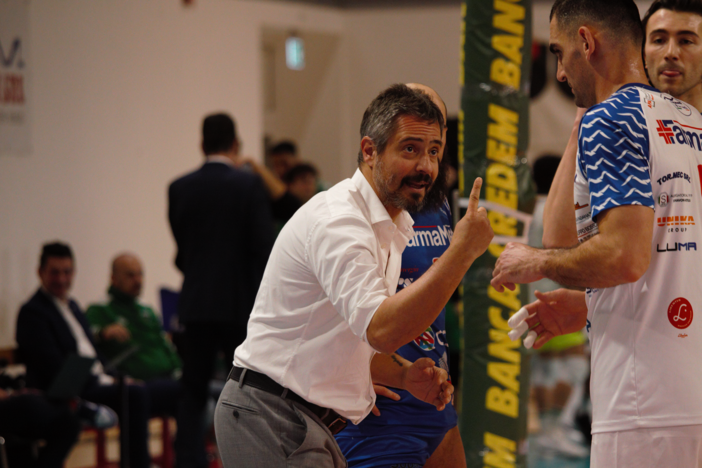 Coach Serafini, allenatore del Gabbiano Mantova