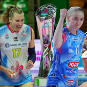 Egonu, Antropova, Tolok, Gabi, stelle di A1 femminile Egonu, Antropova, Tolok, Gabi, stelle di A1 femminile