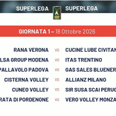 Superlega: Il calendario 2026/27 Superlega: Il calendario 2026/27