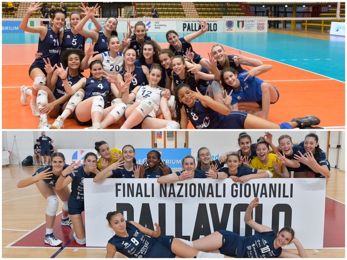 Tricolore Under 16 F.: A Catania la finale Scudetto è Volleyrò Casal de’ Pazzi-Imoco Volley