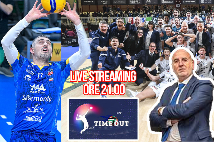 Torna “Time Out SuperLega”: puntata ricca di ospiti, analisi e collegamenti. In studio Michele Baranowicz
