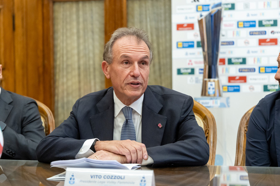Il nuovo presidente di Lega femminile Vito Cozzoli