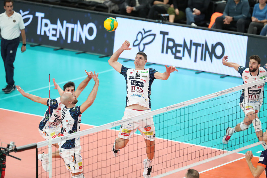 Champions League: Trento sul campo amaro di Tours