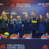 Zé Roberto, CT del Brasile e le sei capitane della Pool di Rio de Janeiro