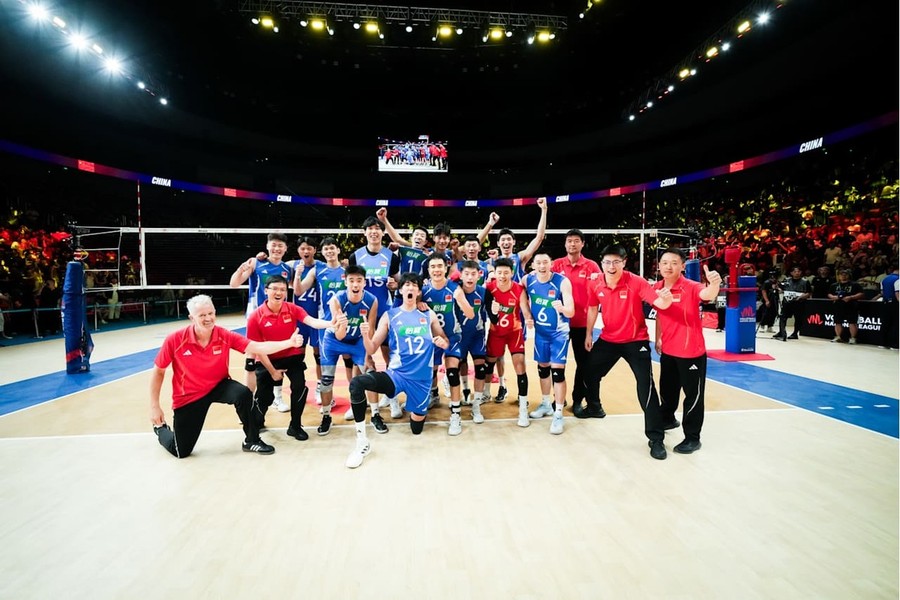 La Cina è qualificata alla fase finale della VNL maschile come Paese ospitante, quindi salva anche se ultima