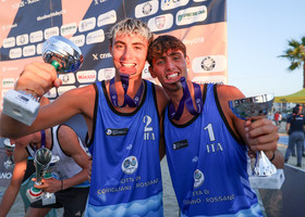 Di Felice/Santomassimo di bronzo al'Europeo U18