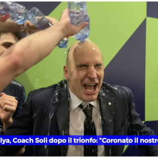 Superfinals: La doccia di Fabio Soli...  &quot;Il premio per un gruppo e una società solida&quot;