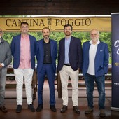 Da sinistra Emilio Mondelli, Alessandro Grossi, Luca Musile Tanzi, Roberto Maffei, Giorgio Varacca